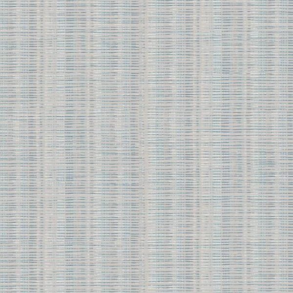 Papel pintado de estilo rayas en tonos de color azul claro Broken Boucle SR1517