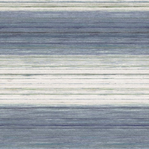 Papel pintado estilo rayas en tonos azules Kozo Stripe W7552-03