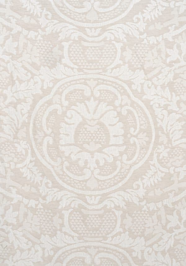 Tela de estilo damasco en color beige Earl Damask W710841