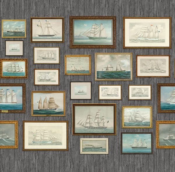 Murales de papel pintado de estilo mar y paisaje marino