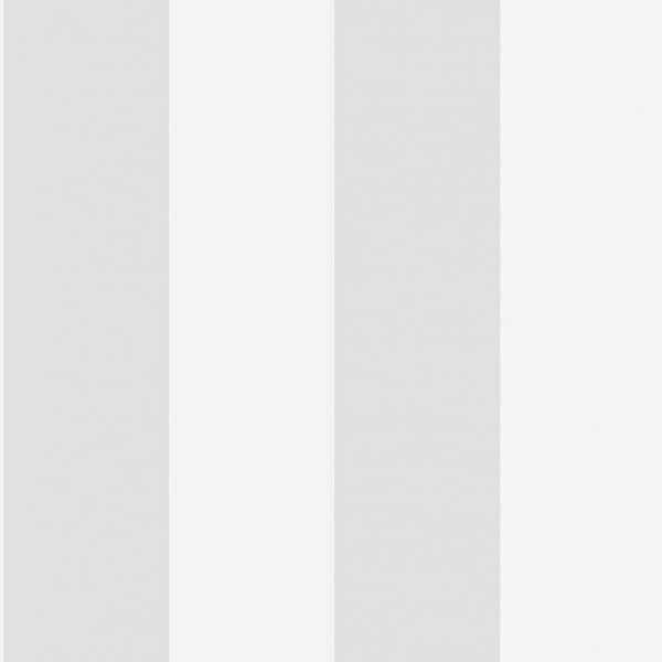 Papel pintado de estilo rayas de color blanco puro y beige pálido Orust Stripe 8881