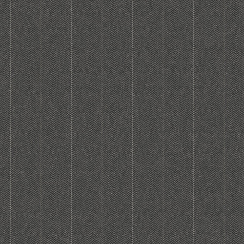 Papel pintado de rayas en color negro Black 9400212