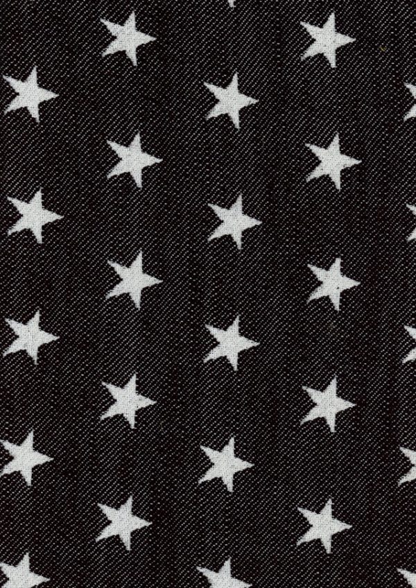 Tela de estrellas en color negro Stars Black