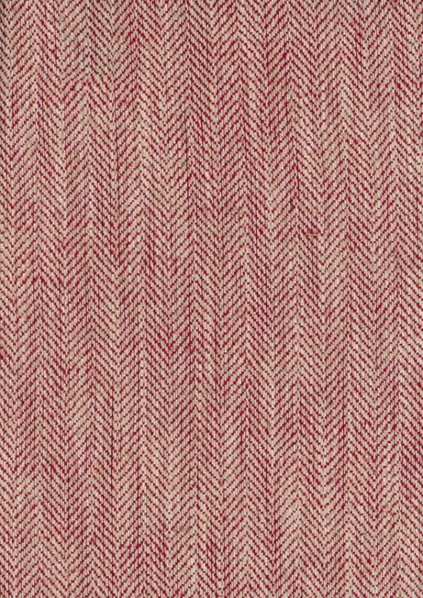 Tela de zig zag en color granate Twill Red