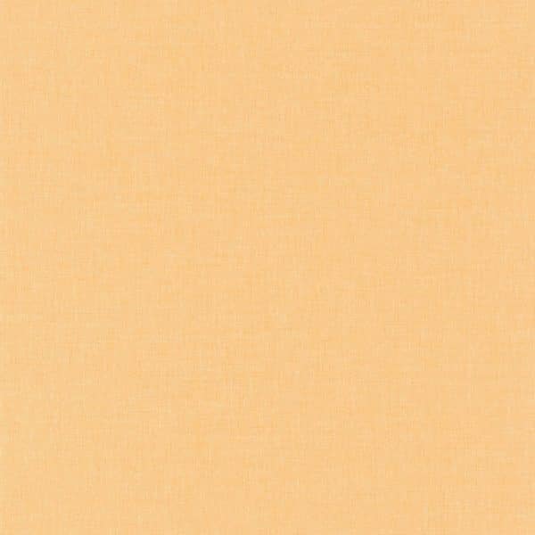 Papel pintado liso en color naranja Linen Uni 68523115