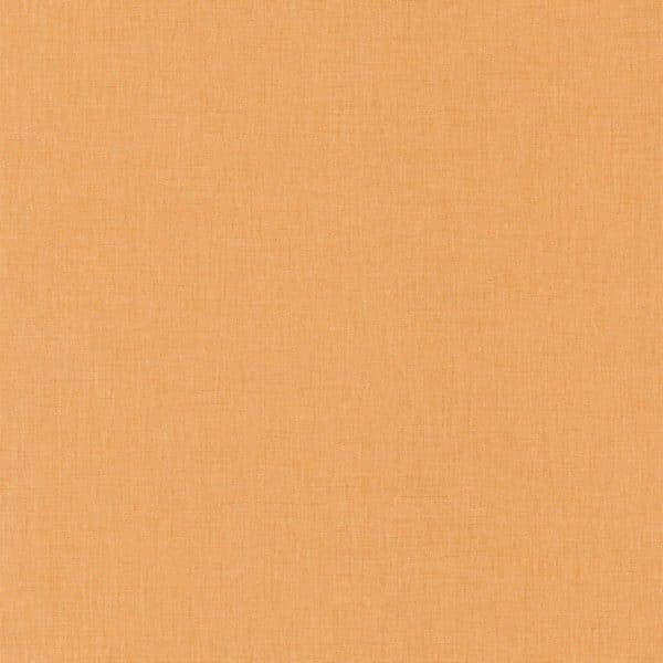 Papel pintado liso en color naranja Linen Uni 68523366