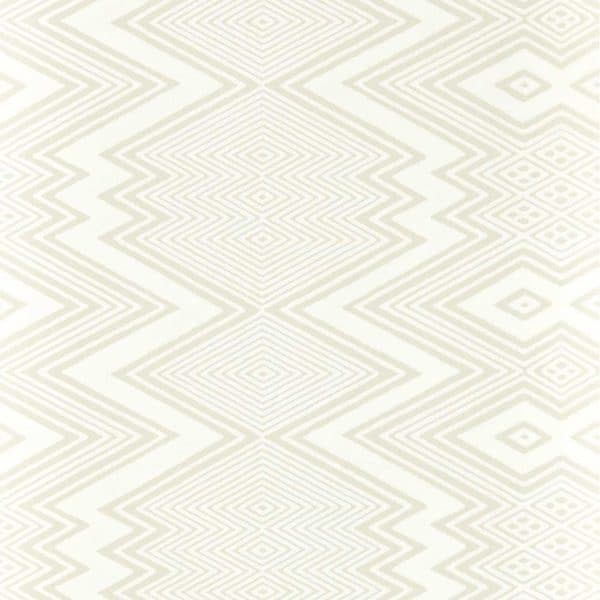 Papel pintado de zig zag en color beige Ankara HQN2112847