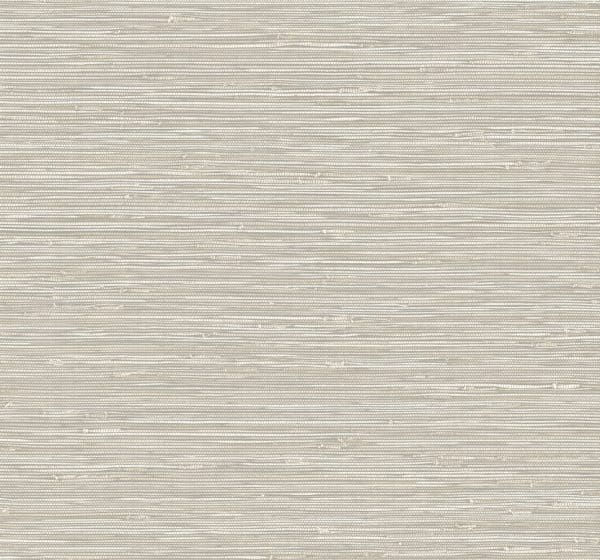 Papel pintado de símil fibras naturales en color gris Grasslands GL20318