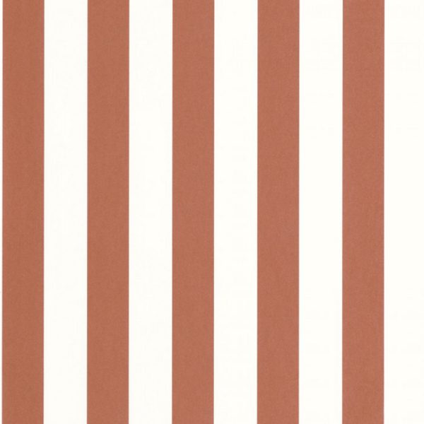 Papel pintado de rayas en color marrón Mediterranee 87438390-1