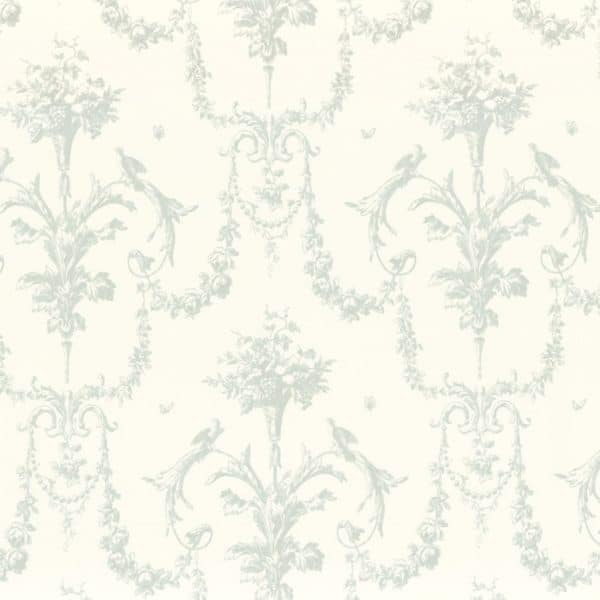 Tela toile de jouy en color verde Corne D’abondance 88047323