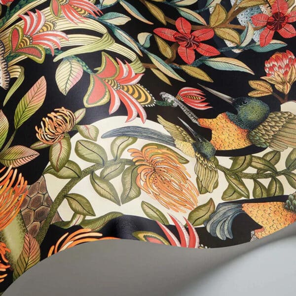 Papel pintado estampado floral multicolor Protea Garden 119/10044