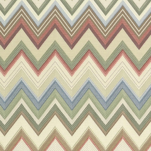 Papel pintado de zig zag multicolor Happy Zigzag 10330