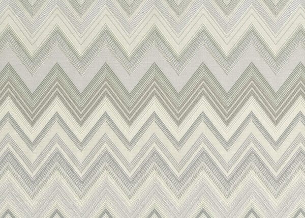 Papel pintado de zig zag en color gris Happy Zigzag 10331