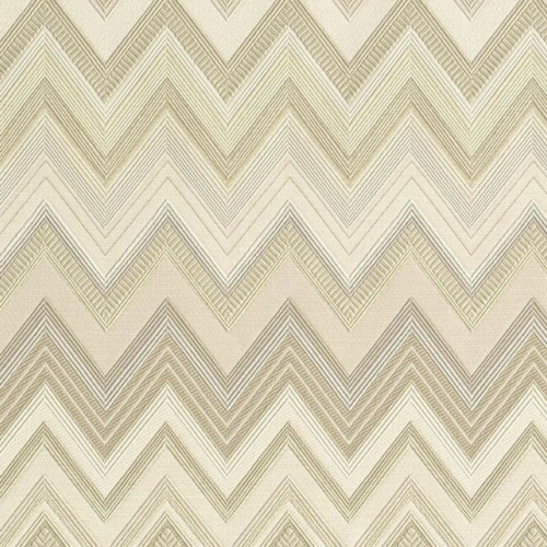 Papel pintado de zig zag en color beige Happy Zigzag 10334