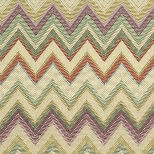 Papel pintado de zig zag multicolor Happy Zigzag 10336