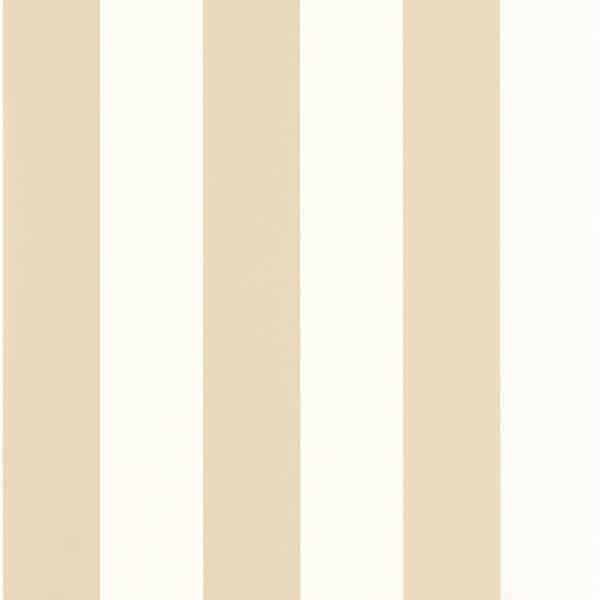 Papel pintado de rayas en color beige Wide Lines 104021050