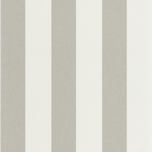 Papel pintado de rayas en color gris Linen Lines 104049169