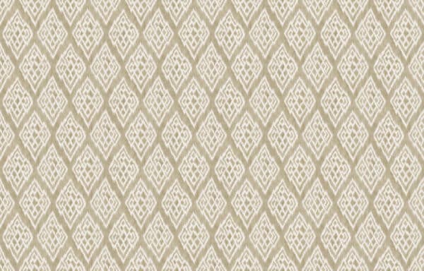 Papel pintado de rombos en color beige Kasuri A00840