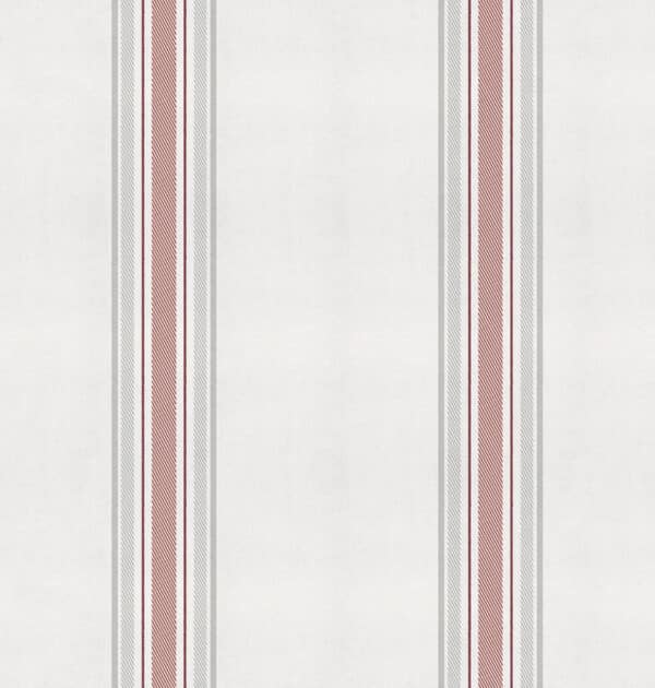 Papel pintado de rayas en color rojo Stripe 2 A00726