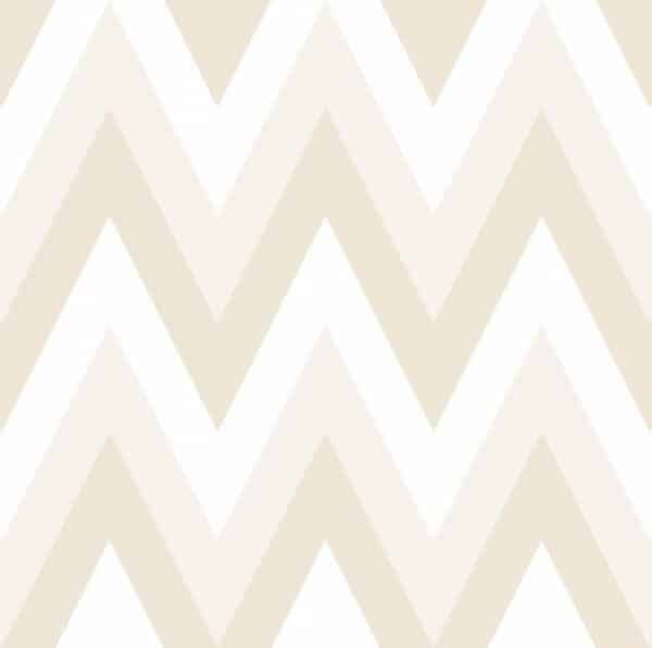 Papel pintado de zigzag color beige Family 9010-10