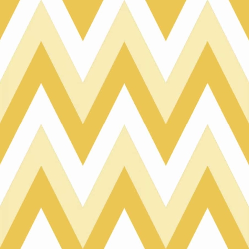 Papel pintado de zigzag color amarillo mostaza Family 9010-60