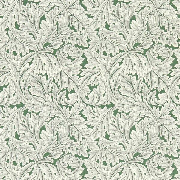 Papel pintado de hojas color verde Acanthus W0175/01