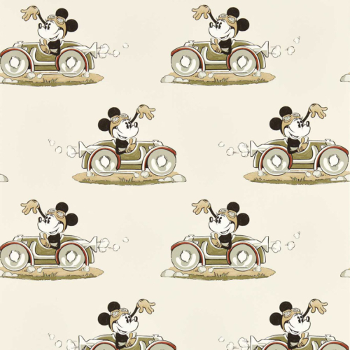 Papel pintado de Minnie en color beige Minnie on the Movie DDIW217270 (copia)