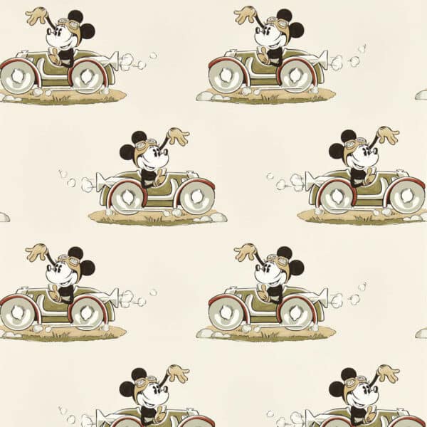 Papel pintado de Minnie en color beige Minnie on the Movie DDIW217270