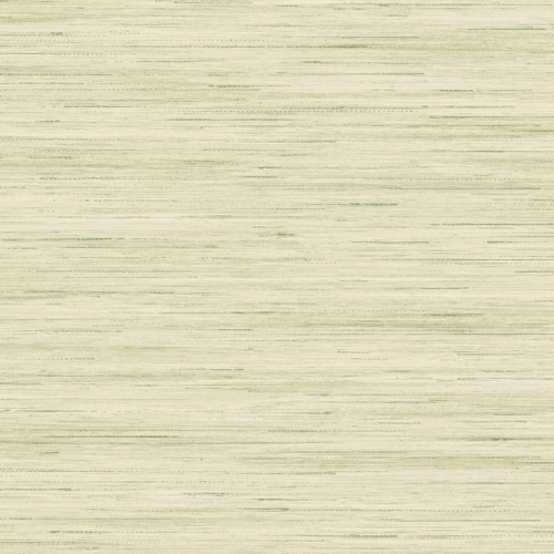 Papel pintado de símil fibras naturales en color verde Loe Santary LN41114
