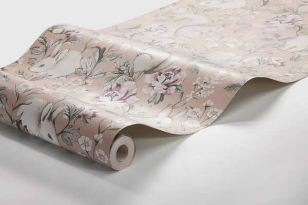 Papel pintado de animales en color beige Magic Forest 6933