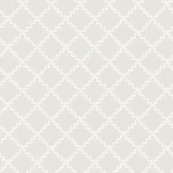 Papel pintado de trellis en color gris Trellis Gray S10302