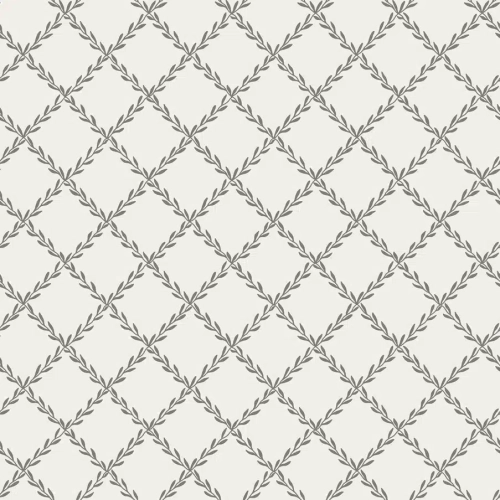 Papel pintado de trellis en color gris Trellis Graphite S10306