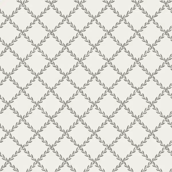 Papel pintado de trellis en color gris Trellis Graphite S10306