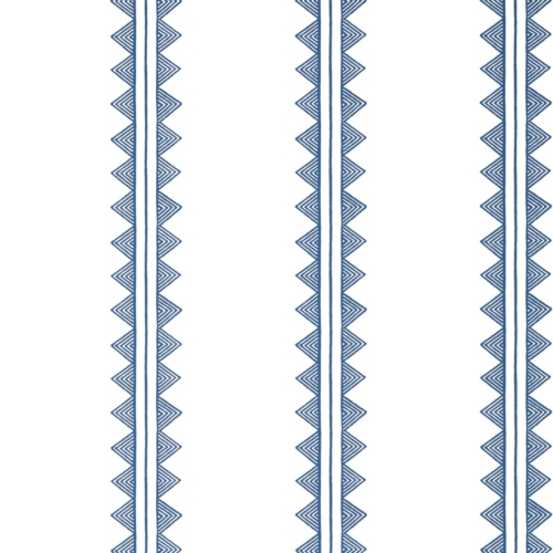 Papel pintado de rayas en color azul Agave Stripe Navy T16226