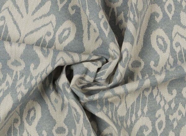 Tela de Ikat en color beige Lazuri 03