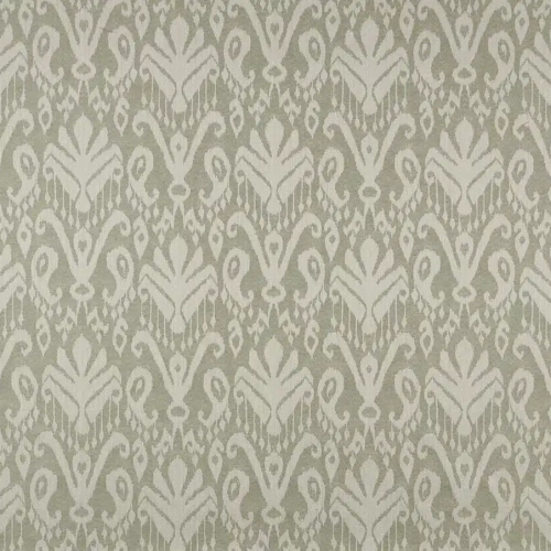 Tela de Ikat en color verde Lazuri 01