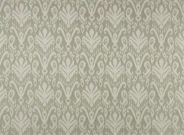 Tela de Ikat en color verde Lazuri 01