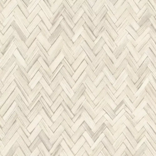 Papel pintado de zigzag en color beige Lisboa Zig-zag 021