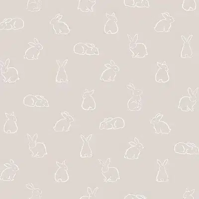 Papel pintado infantil en color gris MiniMe 13 17146