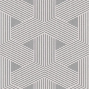 Papel pintado geométrico en color gris Energie 03 30131