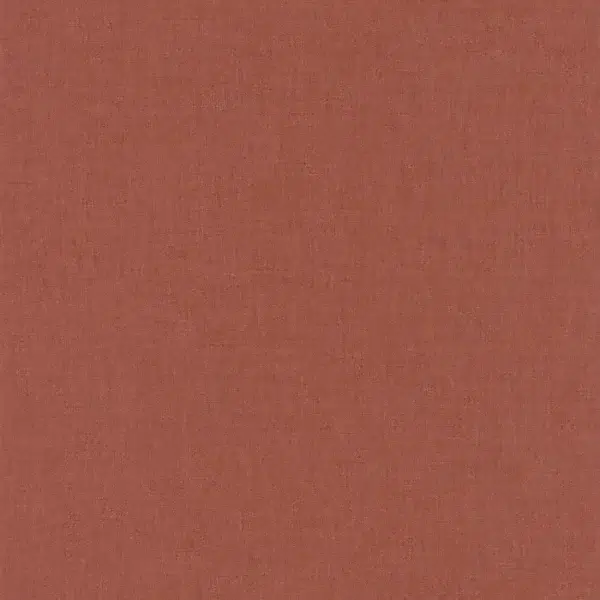 Papel pintado liso en color rojo Linen Uni 68524250