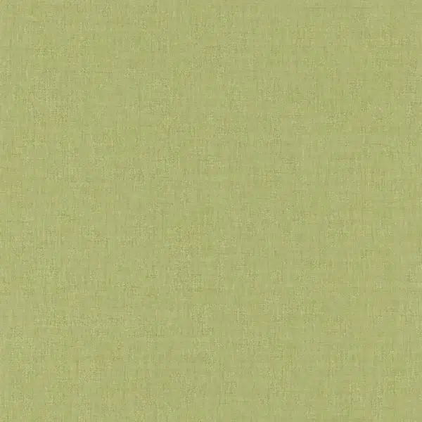 Papel pintado liso en color verde Linen Uni 68527203