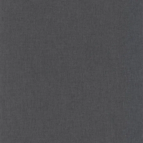 Papel pintado liso en color negro Linen Uni 68529560