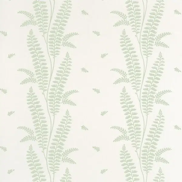 Papel pintado de hojas en color verde Ensbury Fern AT57826