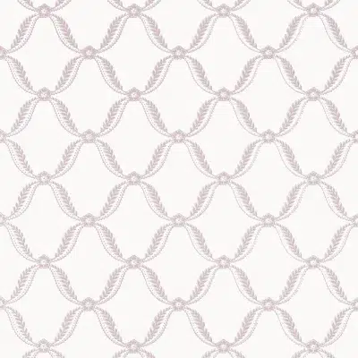 Papel pintado de trellis en color morado Tate Trellis AT57880