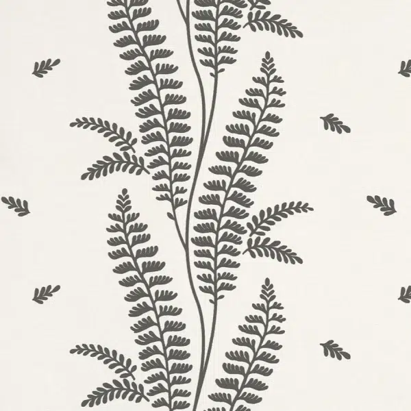 Papel pintado de hojas en color azul Ensbury Fern AT57825