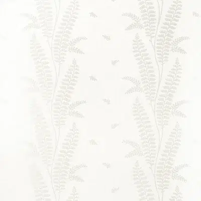 Papel pintado de hojas en color gris Ensbury Fern AT57885