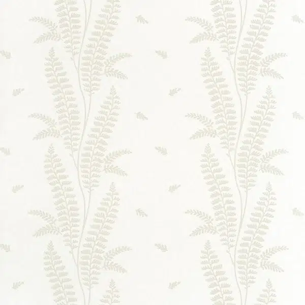 Papel pintado de hojas en color beige Ensbury Fern AT57886