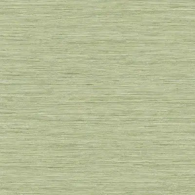 Papel pintado de símil de fibras naturales en color verde Savannah Grass IV LS60404