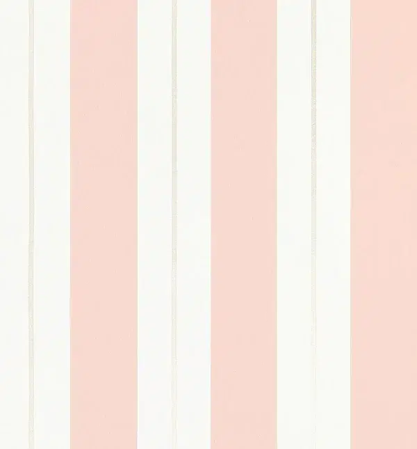 Papel pintado de rayas en color rosa Bramante Stripe W7890-01